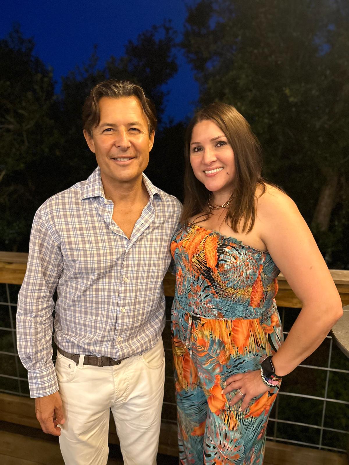 Regina posing with Shaklee CEO 2